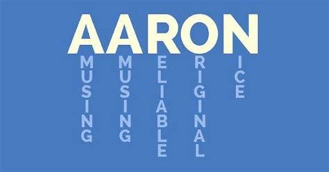 Aarons Name Meaning Names With Meaning Aaron Patrick My Pictures