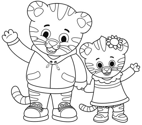You can also make use of hardwood. Daniel Tiger Free Coloring Pages at GetColorings.com ...