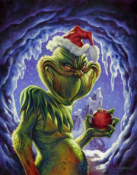 The Grinch Who Stole Christmas By Jasonedmiston On Deviantart