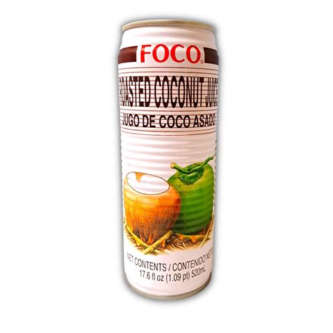 Thailand Foco Roasted Coconut Juice 520ml Asia Grocery Town