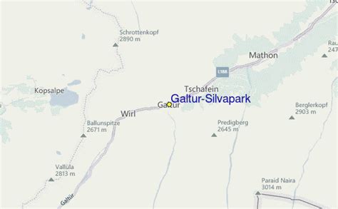 Galtur Silvapark Ski Resort Guide Location Map And Galtur Silvapark Ski