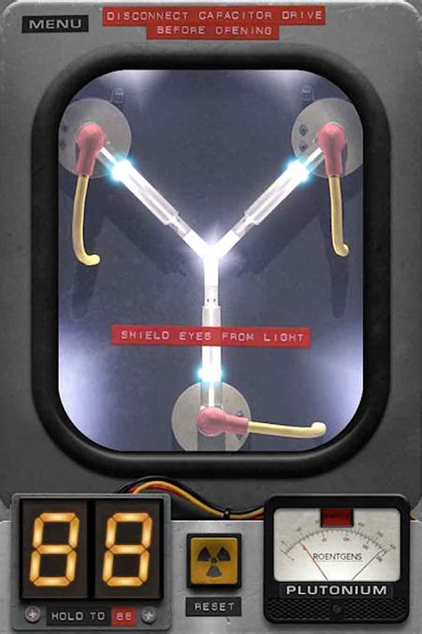 I Made An Animated Flux Capacitor Wallpaper Rbacktothefuture