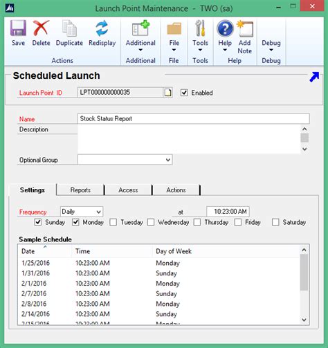 Scheduled Report Printing And Emailing With Dynamics Report Manager