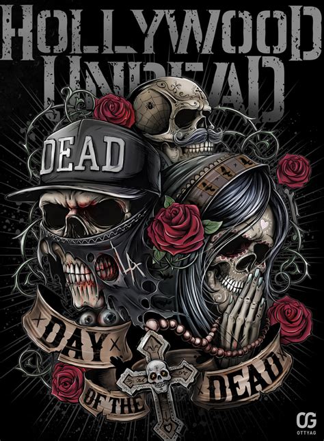Hollywood Undead Day Of The Dead By Bakerrrr On Deviantart