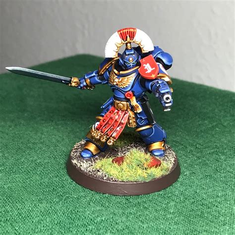 Primaris Ultramarines First Platoon Lieutenant Spartacus