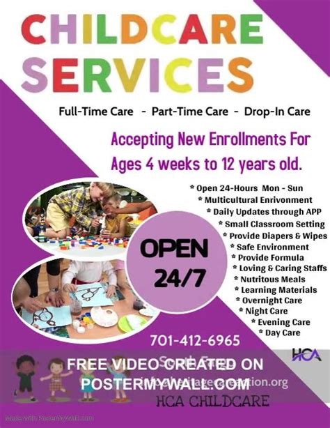 Copy Of Childcare Services Postermywall