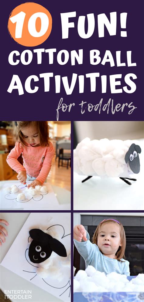 Challenge Entertain Your Toddler With Just Cotton Balls 2021