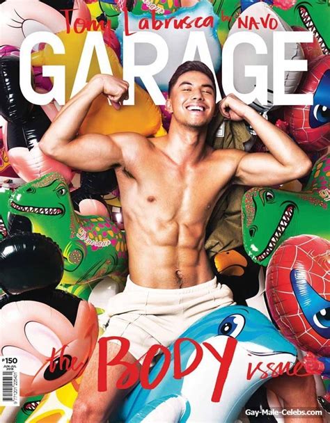 Tony Labrusca Posing Shirtless Sexy For GARAGE Magazine The Men Men