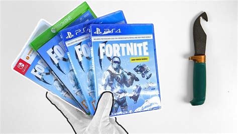 Fortnite Deep Freeze Bundle Unboxing Ps4 Xbox One
