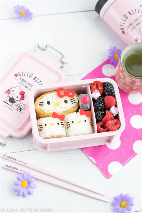 Hello Kitty Sushi Party Bento Love At First Bento