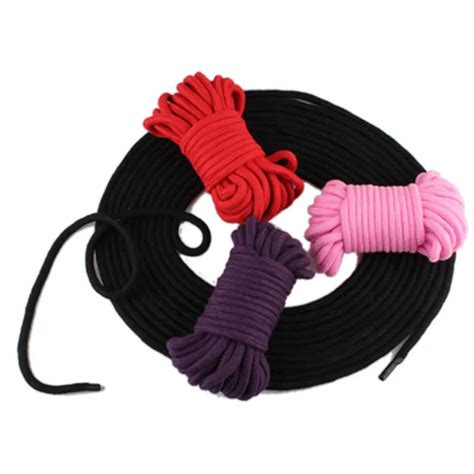 10m long thick cotton fetish sex restraint bondage rope body harness adult flirting game toys