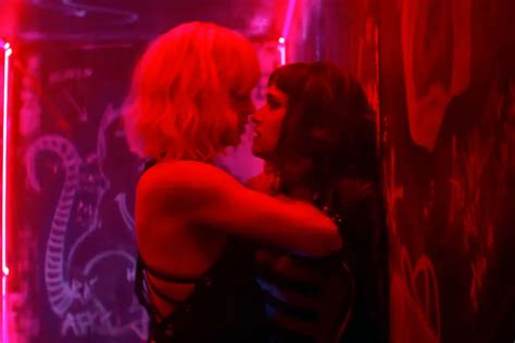 Charlize Theron I Loved Making Out With Sofia Boutella For Atomic