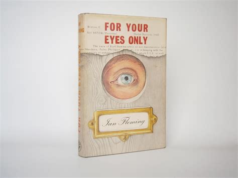 For Your Eyes Only Signed By Sir Roger Moore By Ian Fleming Very