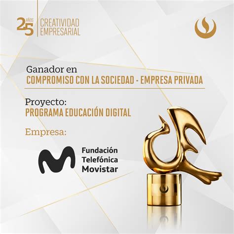 Fundación Telefónica Movistar Gana Premio Creatividad Empresarial Por