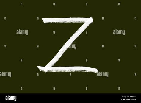 Z Symbol And Letter Symbol Sign And Pictogram Used By Russian Army