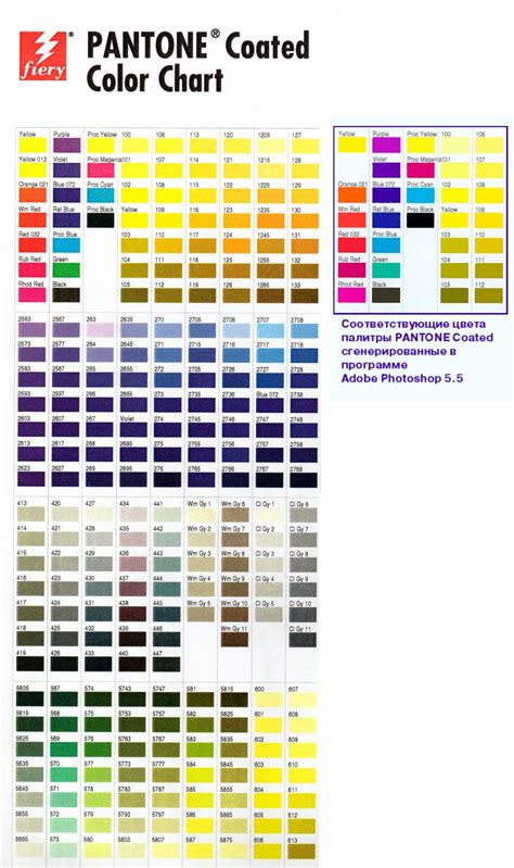 Pms Color Chart Online