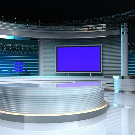 Virtual Tv Studio Set 3d Model Virtual Sets Pinterest 3d And Studio