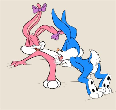 Rule Boy Anthro Babs Bunny Breasts Buster Bunny Color Cunnilingus
