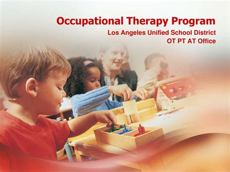 Ppt Occupational Therapy Program Powerpoint Presentation Free