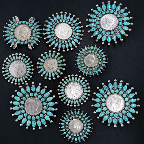 Zuni Manta Pins American Indian Jewelry Zuni Jewelry Zuni
