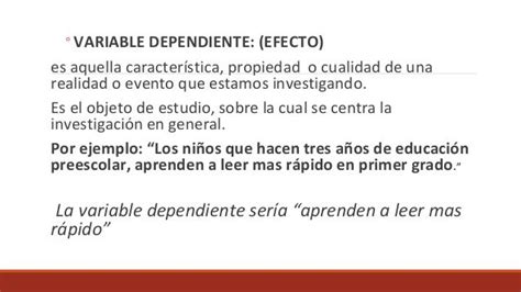 Variables Dependientes E Independientes Autosaved