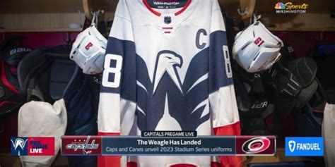 Capitals Unveil 2023 Stadium Series Weagle Jersey Flipboard