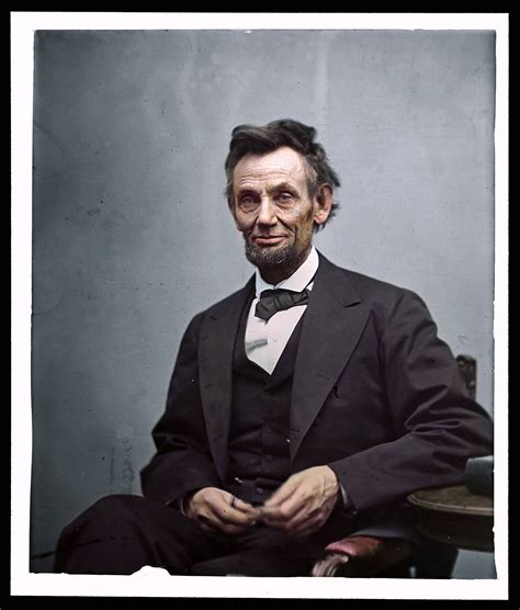 Abraham Lincolns Last Portrait Sitting On Feb 5th Before His