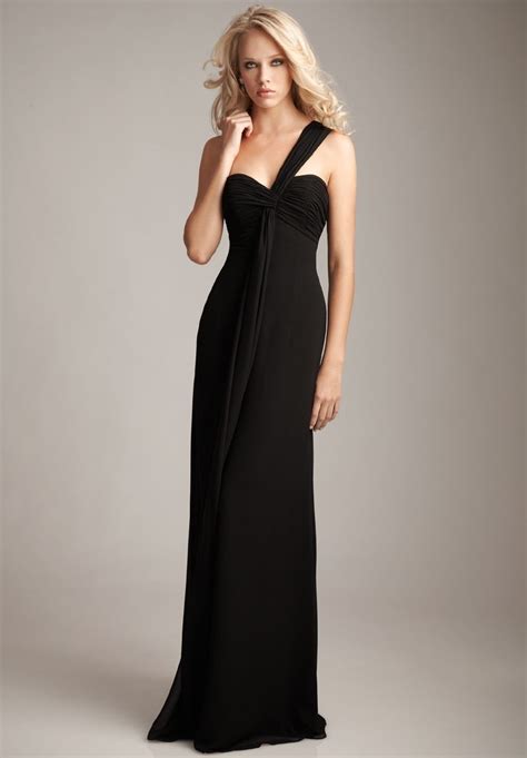 Whiteazalea Elegant Dresses Black Long Sheath Dresses Create Elegance