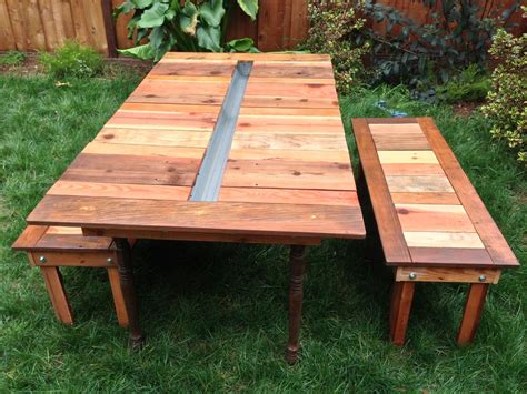 How To Build A Wooden Picnic Table Image To U
