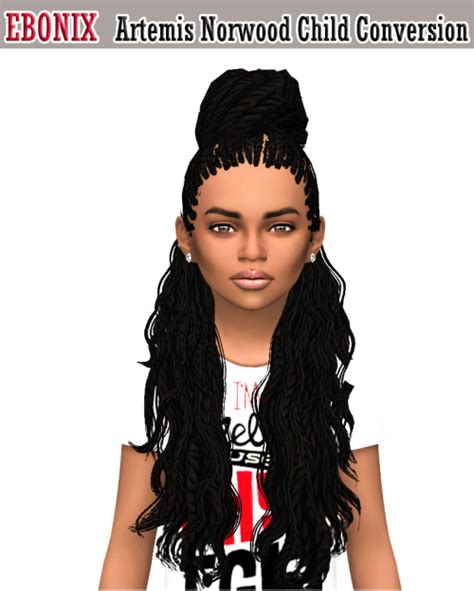 Search Results For Sims 4 Kids Hair Cc Black Hairstyle