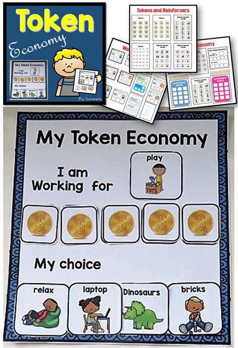 The Token Economy Worksheet For Children To Learn How To Make Money