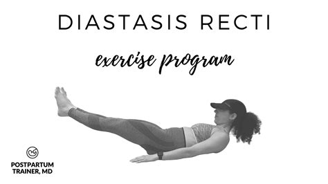 A Safe Diastasis Recti Exercise Program For New Moms Postpartum