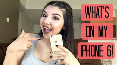 Whats On My Iphone 6 Youtube