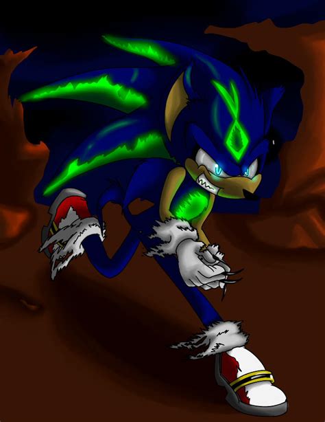 Demon Sonic By Rougetbat On Deviantart