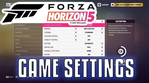 Forza Horizon Basic Settings To Change At Start Youtube