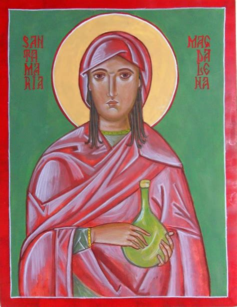 Los íconos De Lis Santa María Magdalena