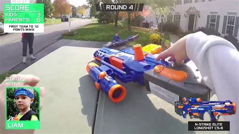 Nerf War Parents Vs Kids 2 Youtube