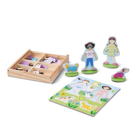 Melissa And Doug Best Friends Magnetic Dress Up Play Set