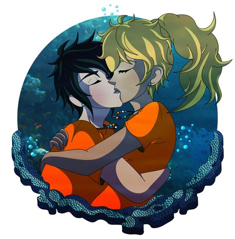 Percabeth Best Kiss By Cazuuki On Deviantart