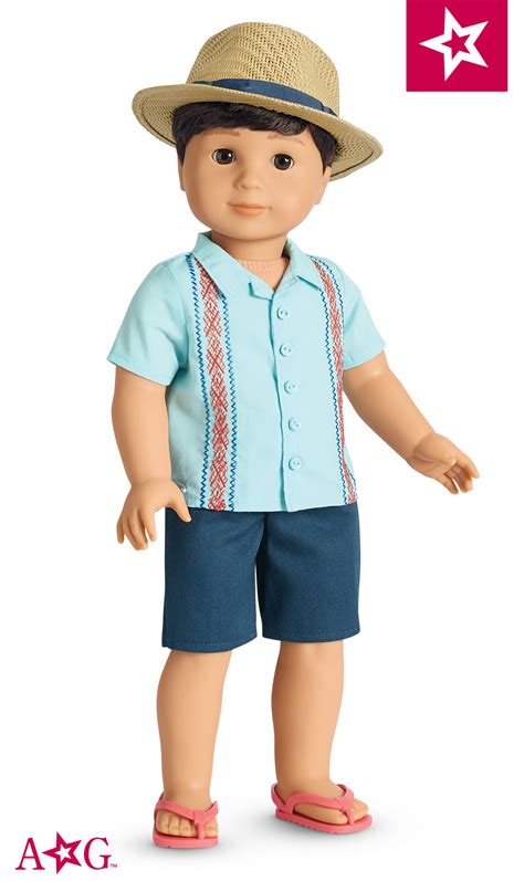 Sun & Fun Outfit for 18-inch Dolls | American Girl | Doll clothes american girl, American boy ...