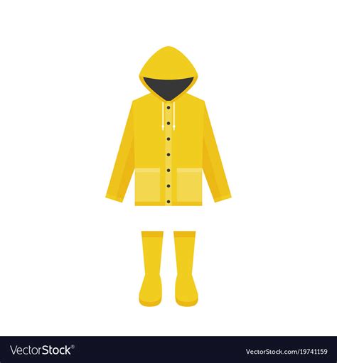 Cartoon Naked Woman Yellow Raincoat Stock Vector Royalty My Xxx Hot Girl