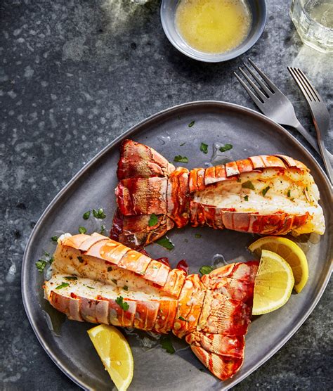 Air Fryer Lobster Tails With Lemon Garlic Butter Knowseafood