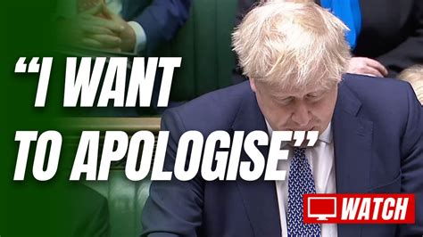Watch Boris Apologises For Downing Street Party Guido Fawkes
