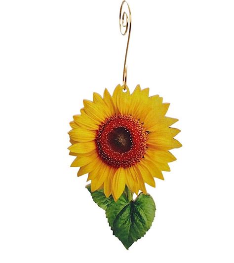 Vibrant Sunflower Ornament Laser Cut Made In Usa Etsy
