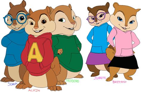 Alvin And The Chipmunks Brittany And The Chipette By Sandychen316 On