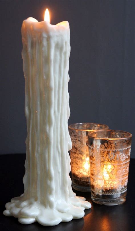 Pin By Linda Sims On ♆ Candlelight ♆ Dripping Candles Melting
