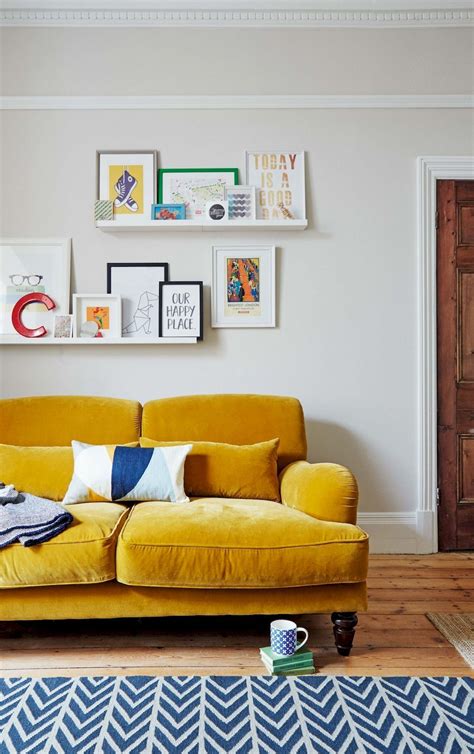 awesome  cozy living room  yellow sofa ideas source link https