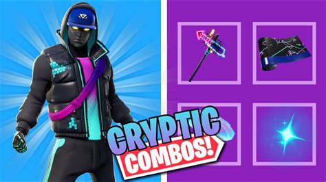 Must Use Combos Cryptic Spectral Spine Fortnite Skin Review Youtube