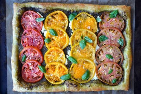 Heirloom Tomato And Goat Cheese Tart Just A Taste