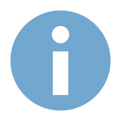Information Icon Png Blue
